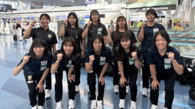 8.16～23 U20世界選手権（スロバキア）出場の女子チームが出発