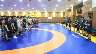 男子フリースタイル全日本チームが合宿スタート