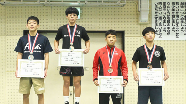 【写真集】2026年全国高校生グレコローマン選手権／表彰式