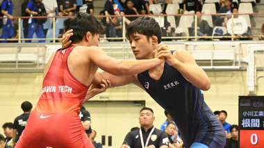 日浦璃毘兎（福井・敦賀気比）齊藤巧将（東京・自由ヶ丘学園）が勝ち上がる…2026年全国高校生グレコローマン選手権・第2日（2）