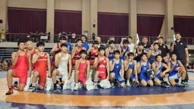 8.20～24日に中学選抜チームが韓国へ遠征