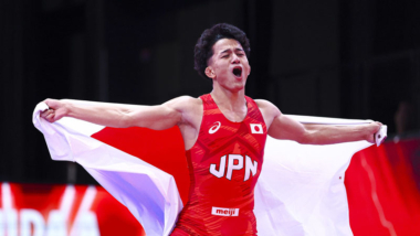 吉田アリヤ（日大）が優勝、リボウィッツ和青（日大）が銅…2026年U20世界選手権・最終日（男子フリースタイル）