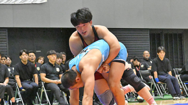 【写真集】2026年全日本学生選手権／男子フリースタイル・決勝（79～125kg級）