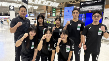 8.27 U17世界ビーチ選手権（アゼルバイジャン）出場の日本チームが出発