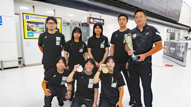 2026年U17世界ビーチ選手権（アゼルバイジャン）出場の日本チームが帰国
