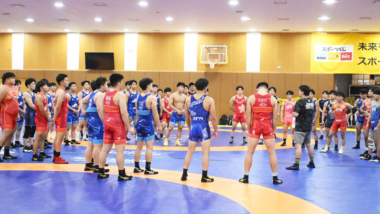 【写真集】8.25男子グレコローマン・全日本合宿