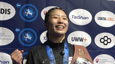 【動画インタビュー】2026年U20世界選手権・優勝／尾西桜（日体大）・吉田千沙都（南九州大）