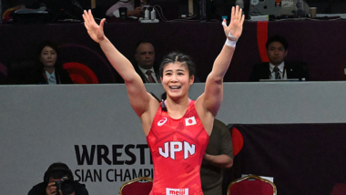 2026年アジア大会代表／女子62kg級・尾﨑野乃香（慶大OG）