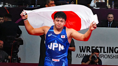 2026年アジア大会代表／男子フリースタイル97kg級・吉田アラシ（三恵海運）