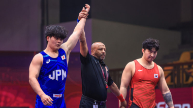 2026年アジア大会代表／男子グレコローマン97kg級・仲里優力（佐賀県スポーツ協会）