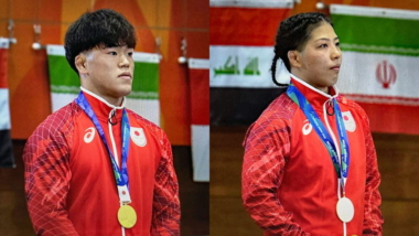 吉田泰造（日体大）と石井亜海（クリナップ）が優勝…2026年アジ大会・第1日