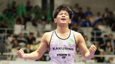 2026年アジア大会代表／男子フリースタイル65kg級・清岡幸大郎（カクシングループ）