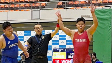 立岡拓馬（天理大）が男子フリースタイル13人目の4連覇達成…2026年西日本学生選手権・最終日（男子フリースタイル）