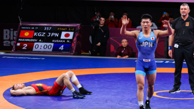 2026年アジア大会代表／男子グレコローマン77kg級・日下尚（マルハン北日本カンパニー）