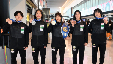 2026年U23世界選手権（米国）出場の女子チームが帰国
