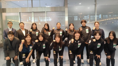 2026年世界選手権（カザフスタン）出場の女子チームが出発