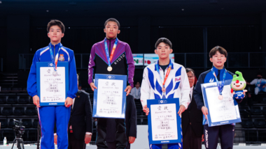 【写真集】2026年国民スポーツ大会／少年男子フリースタイル・表彰式