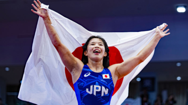 【写真集】2026年アジア大会／女子53kg級・清岡もえ（ALSOK）