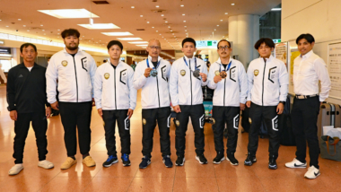 2026年世界ベテランズ選手権（ヨルダン）出場の日本チームが帰国
