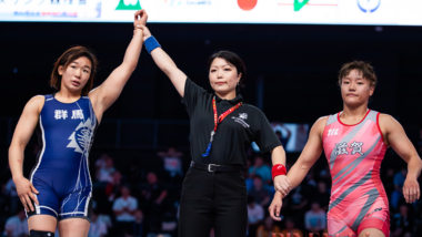 パリ・チャンピオンの元木咲良（群馬・育英大教）が優勝…2026年国民スポーツ大会・第2日（成年男子フリースタイル・女子）