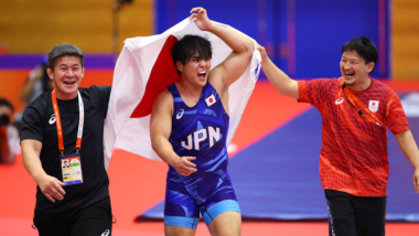 【2026年アジア大会・特集】体力アップと地元の応援で手に入れた優勝…男子グレコローマン97㎏級・仲里優力（松尾建設）